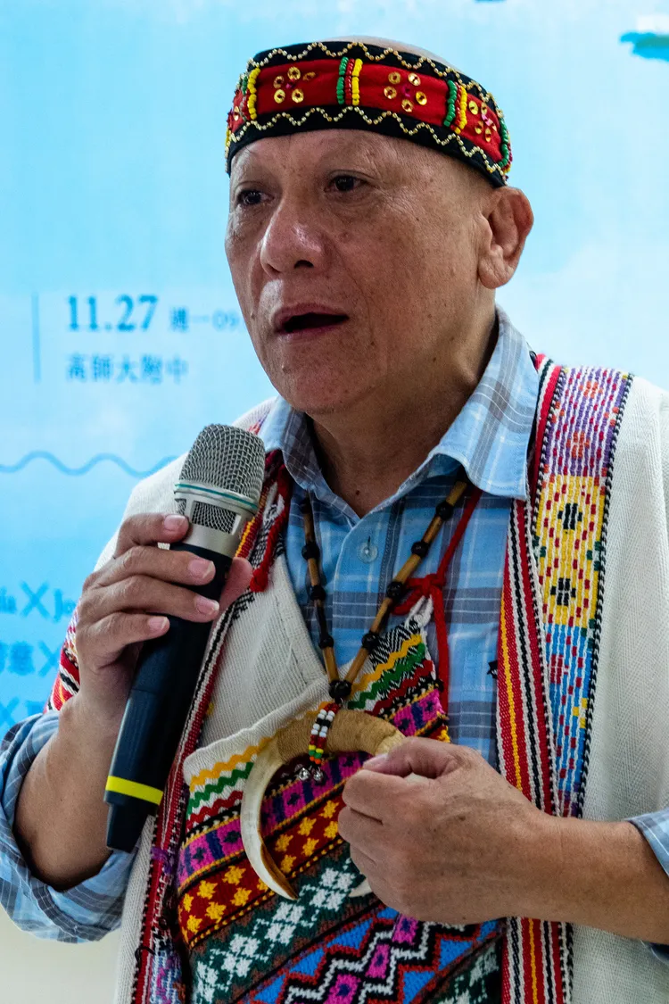 2024高雄文藝獎得主卜袞‧伊斯瑪哈單‧伊斯立端。文化局提供