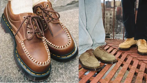 Dr. Martens跟上「爺爺潮流」 用工裝、學院風打造復古時髦樣