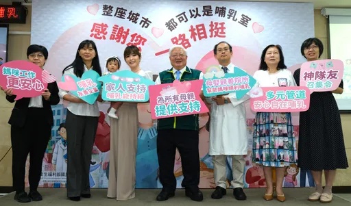 藝人許維恩助力宣導哺乳優點 籲全民支持母乳哺育