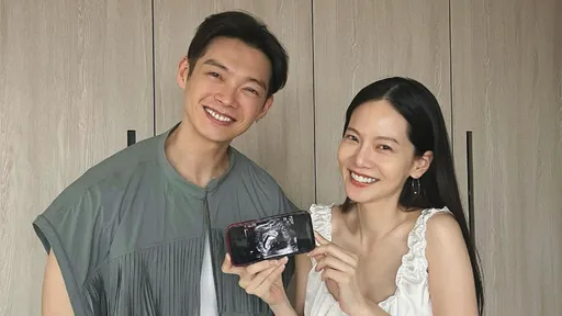 曾之喬結婚4年懷孕了 甜偎辰亦儒秀寶寶照