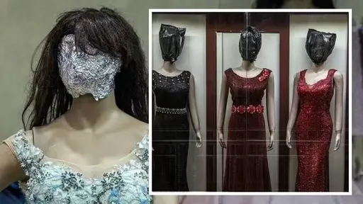 阿富汗神学士法规趋严 塔利班规范模特儿「蒙面」展示服装