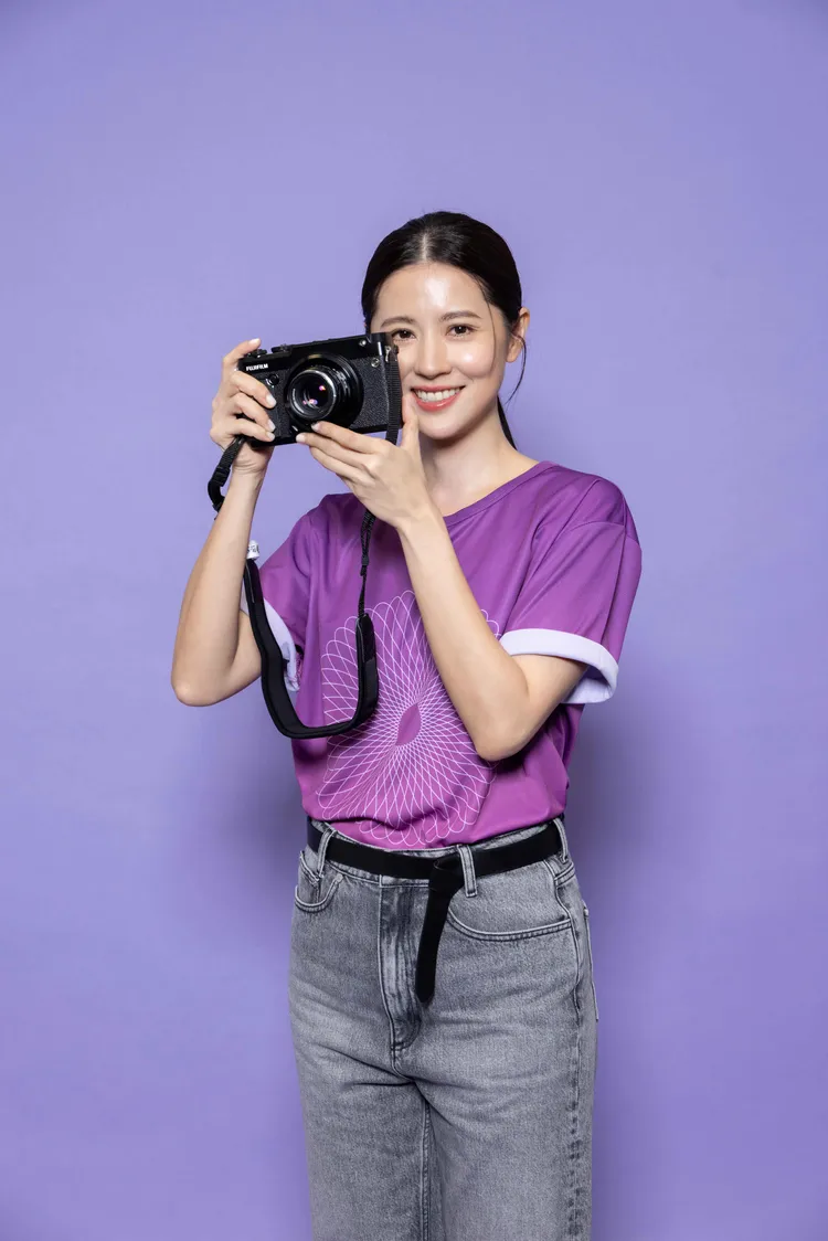 林予晞也參與今年度活動，擔任人物形象攝影。品牌提供