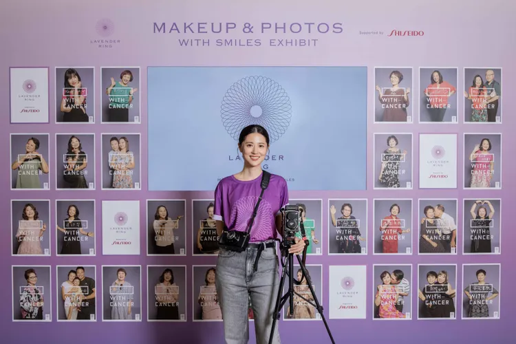 林予晞也參與今年度活動，擔任人物形象攝影。品牌提供