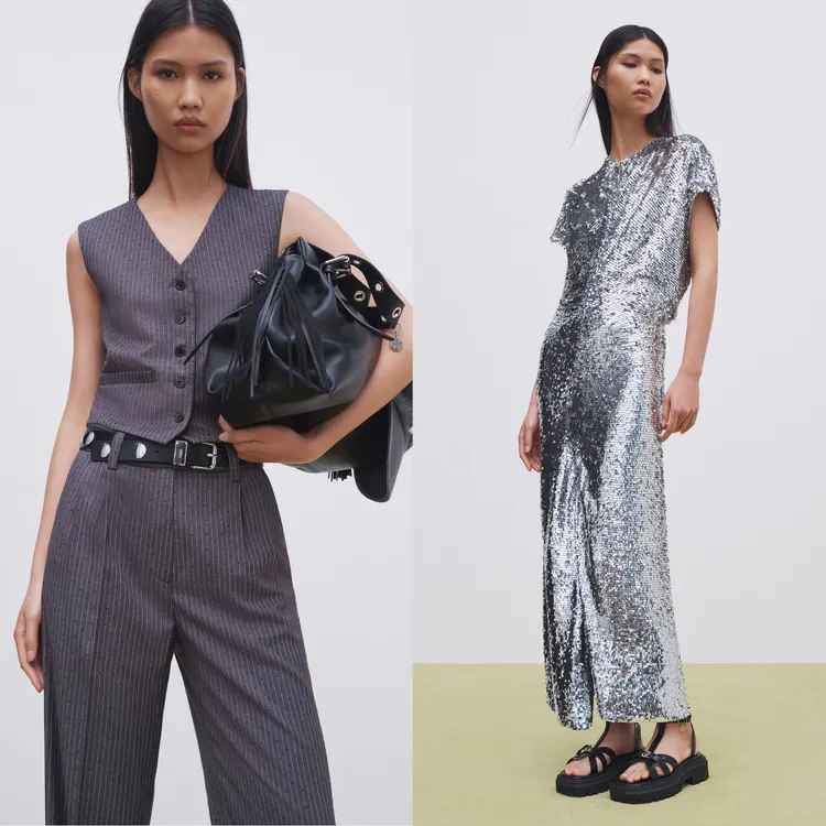 maje本季完美體現巴黎女性優雅韻味。品牌提供