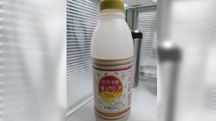 全聯新款奶茶受到討論。翻攝自臉書社團「我愛全聯-好物老實説」