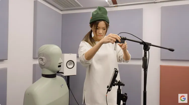 聲學實驗室可以測試通話降噪功能。Google提供