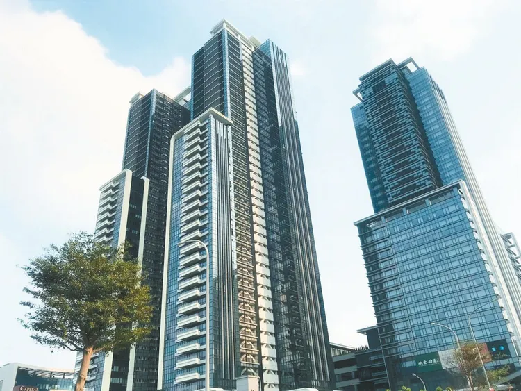 「西華富邦」是大直最具代表性豪宅。資料照