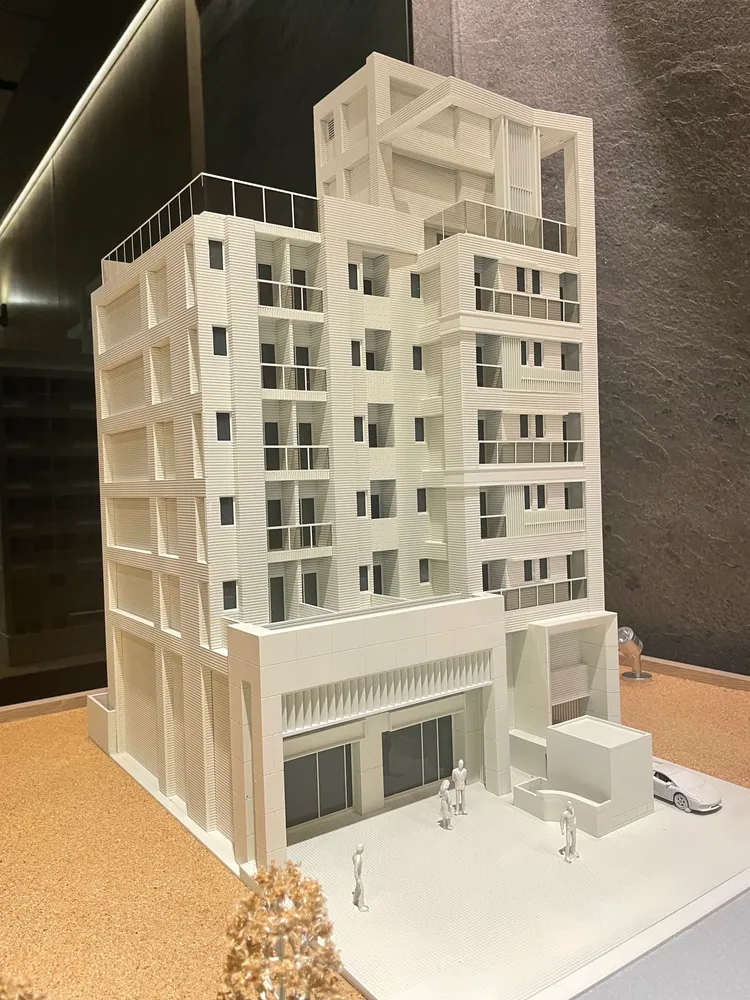 「Rich One」紐約館模型照。張瑞傑攝