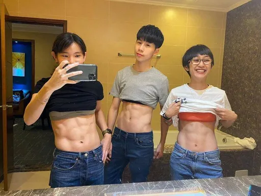 巴黎奧運|戴資穎曬林郁婷合照 兩人「冰塊腹肌」讓全網驚呆