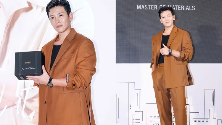 池昌旭為101限定錶款揭幕。攝影中心攝