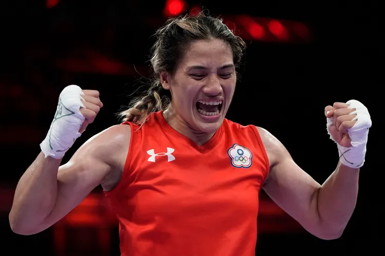 陳念琴放話奪金。  美聯社