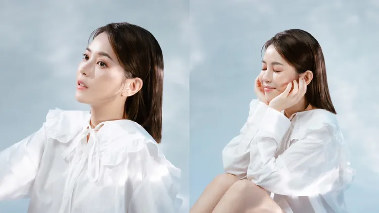 臉部恰好的「膨皮感」是看起來年輕的關鍵之一。翻攝張瑋瑋 Vianne Chang臉書