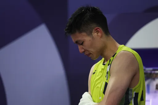 連3屆奧運在8強落馬　「羽球一哥」周天成哽咽：很遺憾沒奪牌