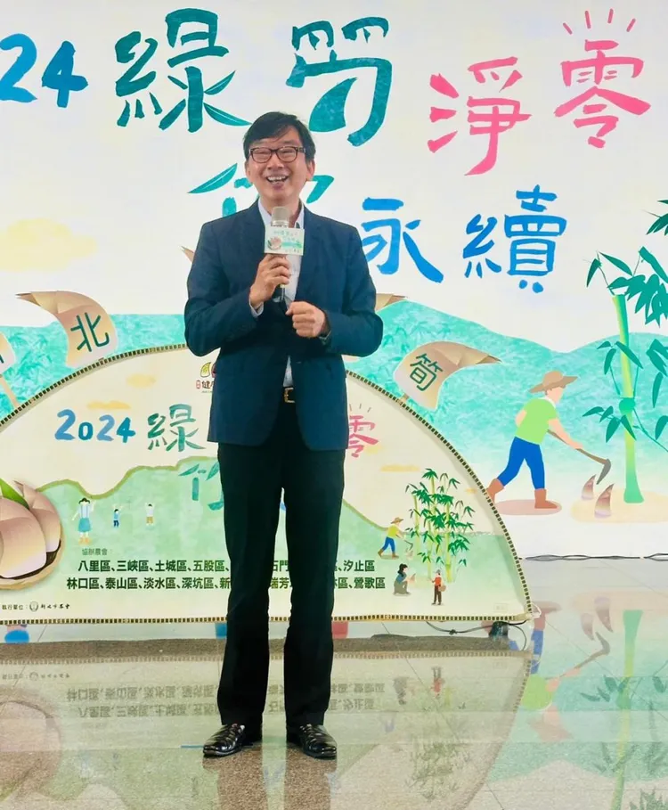 諶錫輝口才一流、待人處事有方，從代理局長真除，升任為局長。新聞局提供