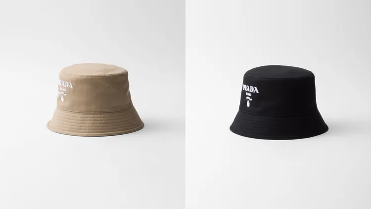 斜紋布漁夫帽，各2萬5000元。品牌提供
