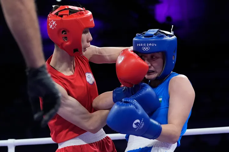 林郁婷不受影響。站上奧運舞台。美聯社