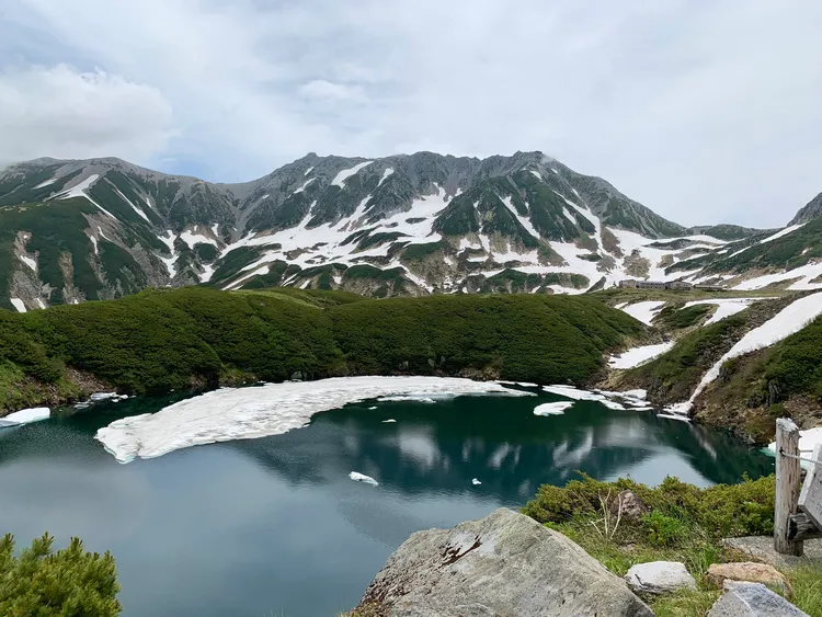 立山黑部阿爾卑斯山登山路線。翻攝自官方X社群