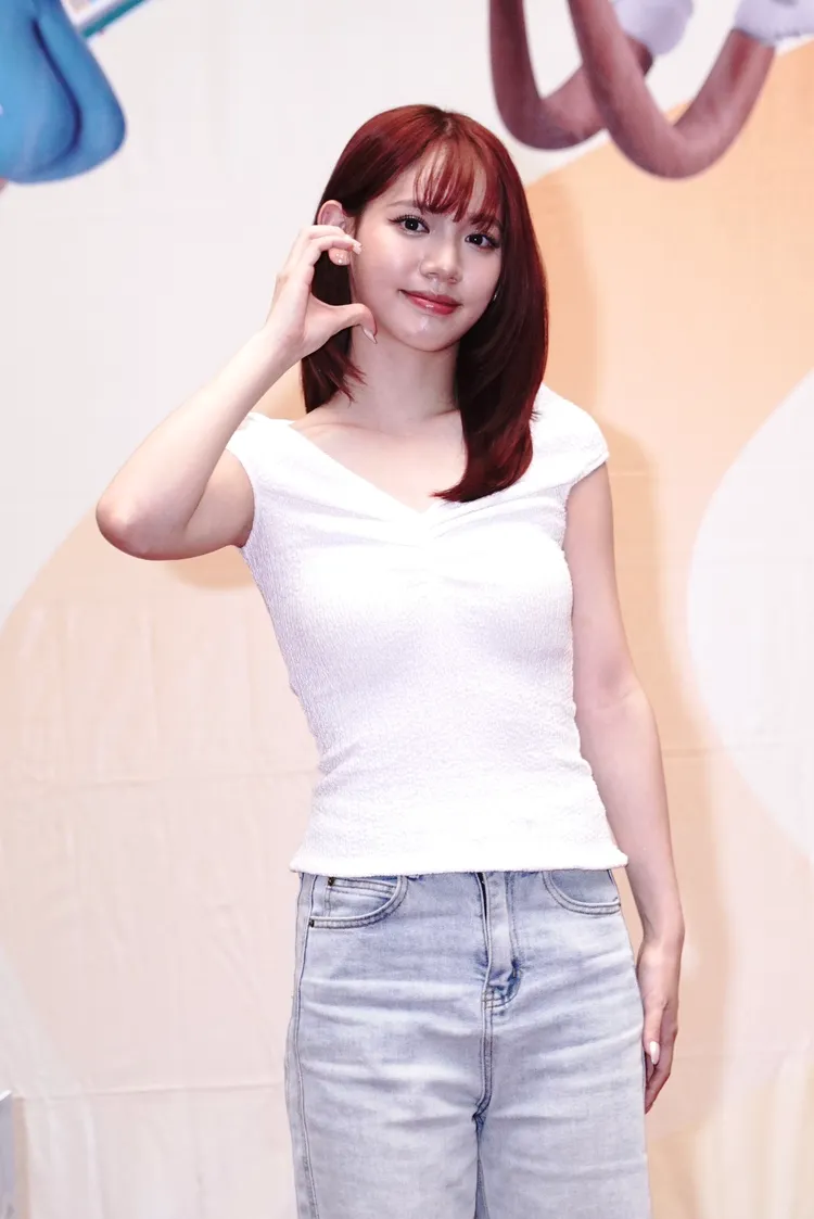 黃于庭長得很漂亮，青春洋溢。彭欣偉攝