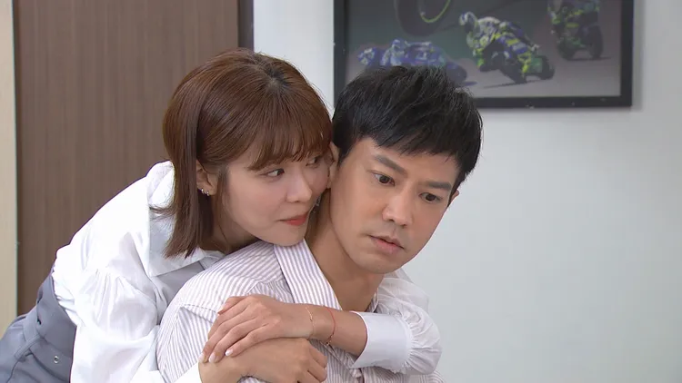 鄒承恩在劇中和林萱瑜談戀愛。三立提供