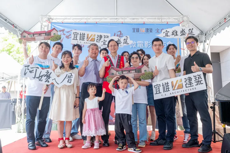 「阿嬤ㄟ厝」微電影今天開鏡。桃園市府提供