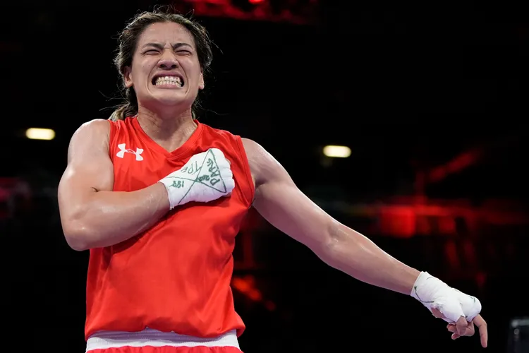 陳念琴晉級4強。 中央社