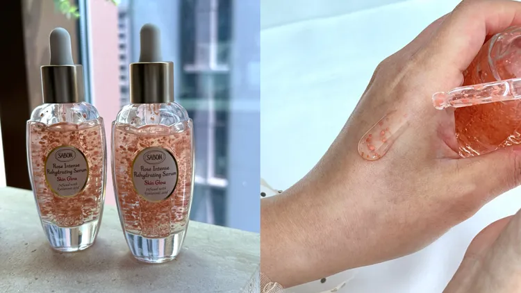 SABON大馬士革玫瑰光透精華液，50ml／3780元。張家玲攝