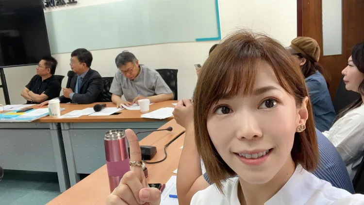 民眾黨立法院黨團主任陳智菡。陳智菡臉書