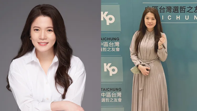 柯文哲昔日愛將「大學姐」林筱淇。翻攝林筱淇臉書