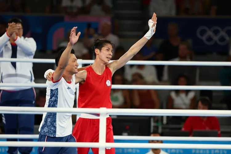 林郁婷為台灣進帳第2金，如今家鄉新北市也推出各種賽後應援。  中華奧會提供