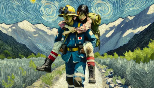 台女颱風前夕爬富士山「摔倒被揹下山」 日網炸鍋:很蠢該收費