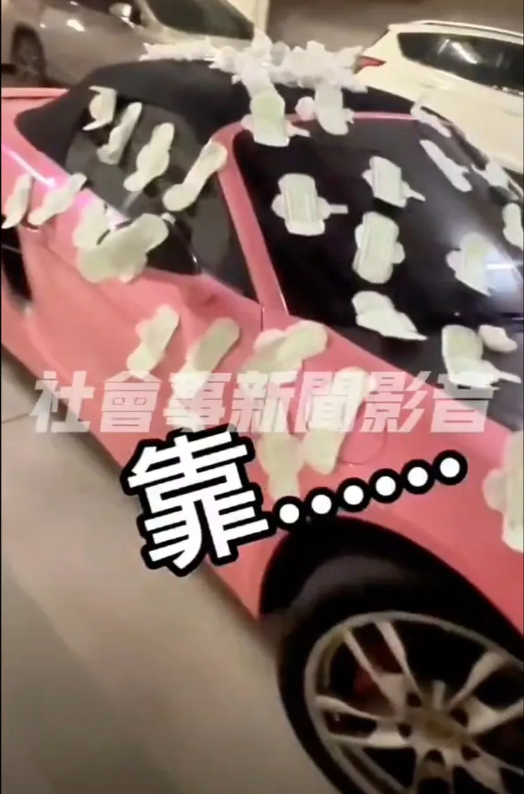 范女說「一定要報警」，結果警方一查竟是她自己做的。翻攝社會事新聞影音