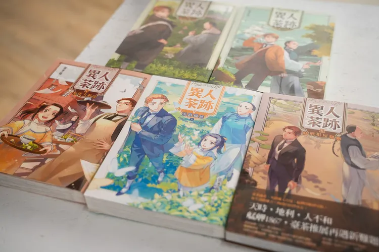 主辦單位力邀多名台漫創作者、在地出版社，規劃了一系列「台漫」元素活動。田欣雲攝影