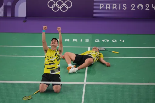 巴黎奧運｜為奧運而生的兩個男人！「麟洋配」完美12連勝畫句點