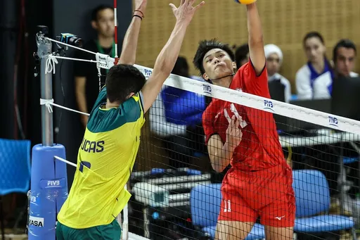 狂！台湾排球少年击败强敌巴西　晋级U17世锦赛4强