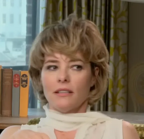 帕克波西在訪問後被拍到對女記者翻白眼。翻攝Youtube