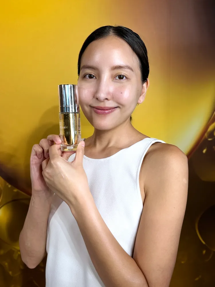 RéVive推出全新THD黃金煥白精華。張家玲攝