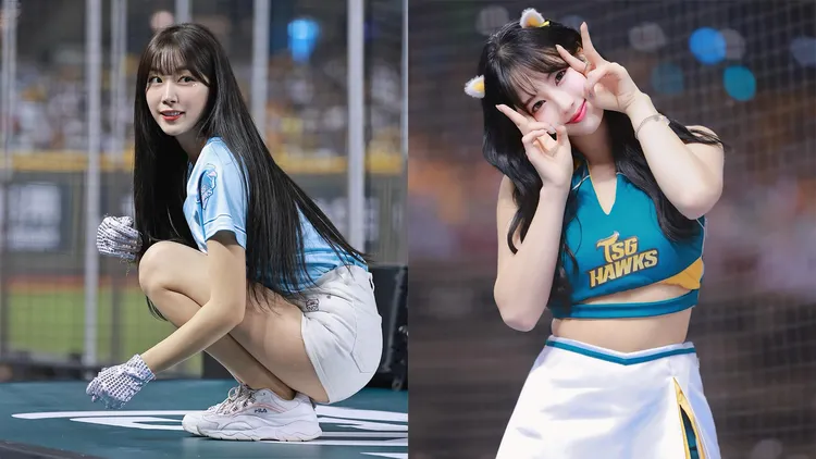 台鋼桂田文創Wing Stars安芝儇（左）、朴旻曙（右）。翻攝自安芝儇、朴旻曙臉書