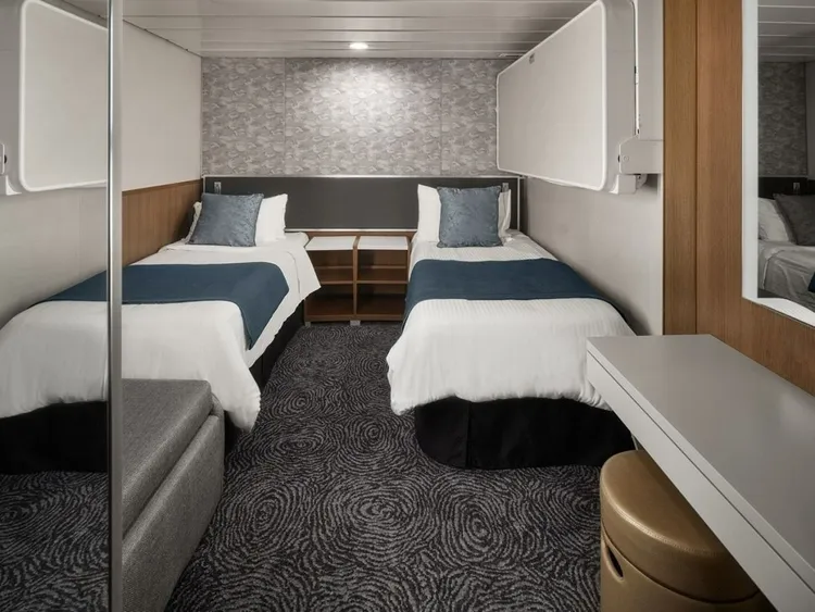 ▲標準內艙房不會令人感到壓迫，冷氣也夠涼，室內空氣不會悶悶的。