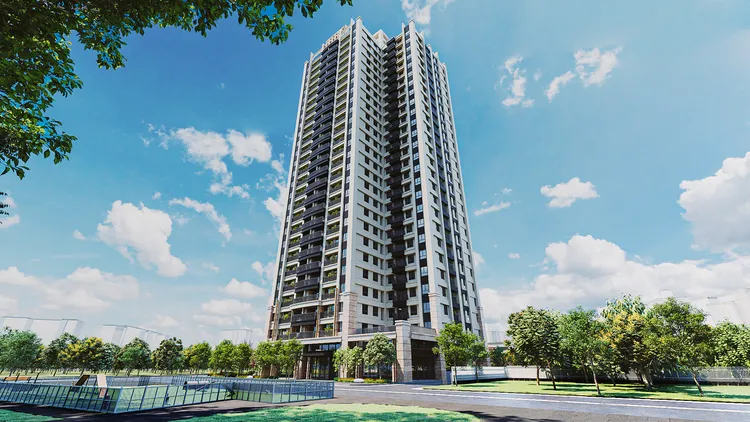 面公園、純住宅加上戶戶3面採光的建築規劃，「豐邑GREEN IN」一推出就受青睞。業者提供