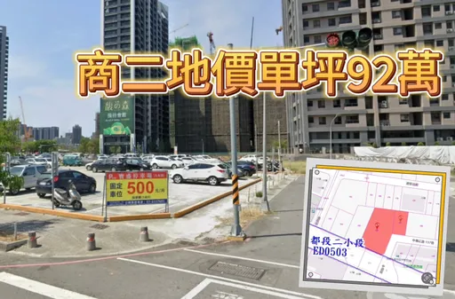 中都屬美術館延伸豪宅區 全誠7.2億購782坪商2用地