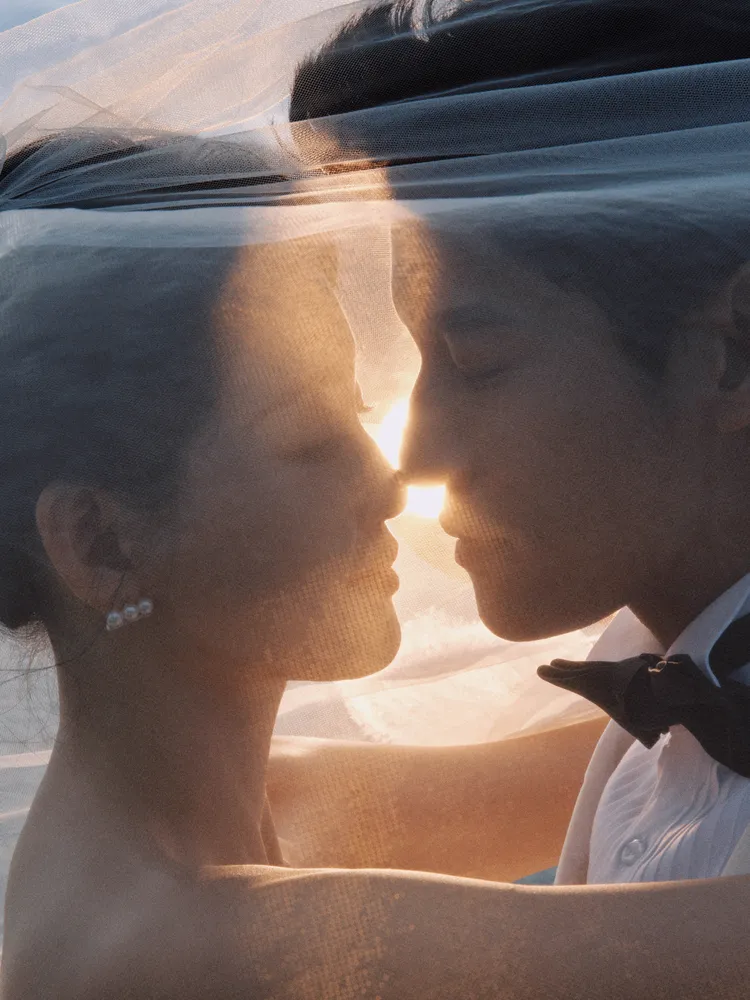 陳喬恩婚紗照。經紀人提供