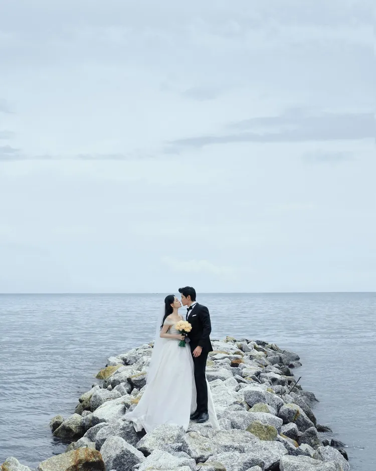 陳喬恩婚紗照。翻攝陳喬恩IG