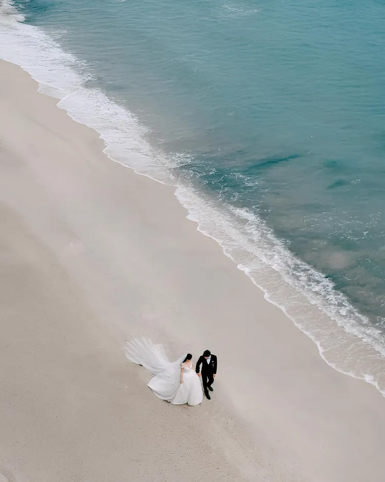 陳喬恩婚紗照。翻攝陳喬恩IG