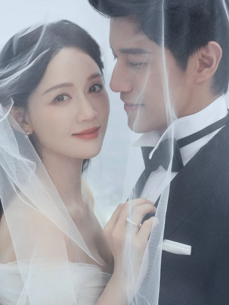 陳喬恩婚紗照。經紀人提供