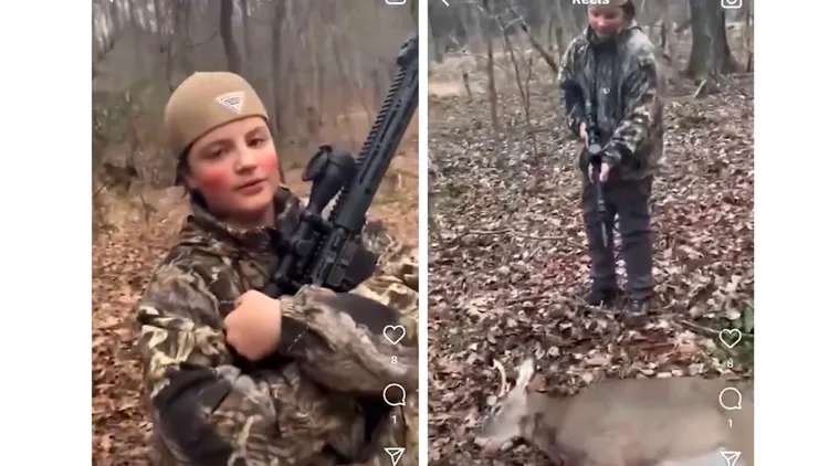 在葛瑞收到步槍後，雖然親戚擔心不已。但母親卻是為葛瑞感到驕傲，並在IG上發布了貼文，上面寫著「以你為傲的母親」。翻攝自《紐約郵報》