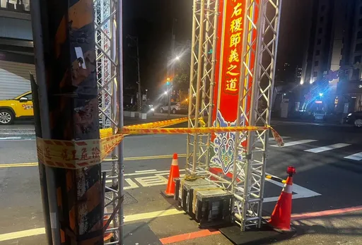 宮廟牌樓施工釀意外! 27歲工人徒手爬鷹架疑觸電不治