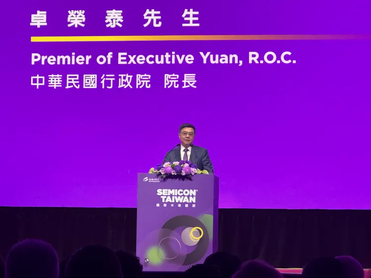 行政院院長卓榮泰。呂承哲攝