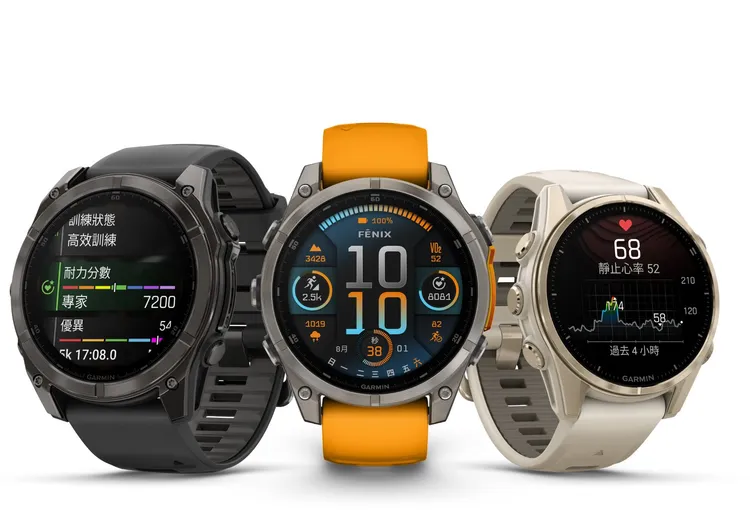 Garmin「fēnix 8 AMOLED」。業者提供