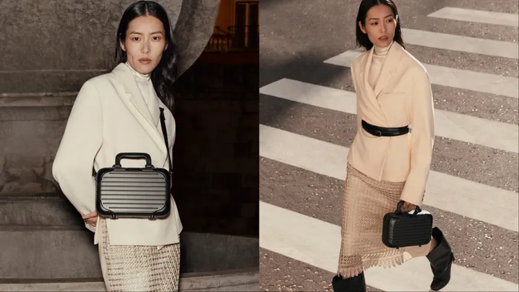 超模劉雯演繹The Original Bag。品牌提供。品牌提供