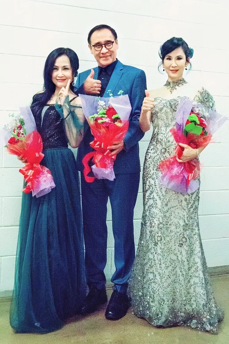 于台煙(左起)、王瑞瑜、葉歡一同赴海外工作。瑞揚創意提供